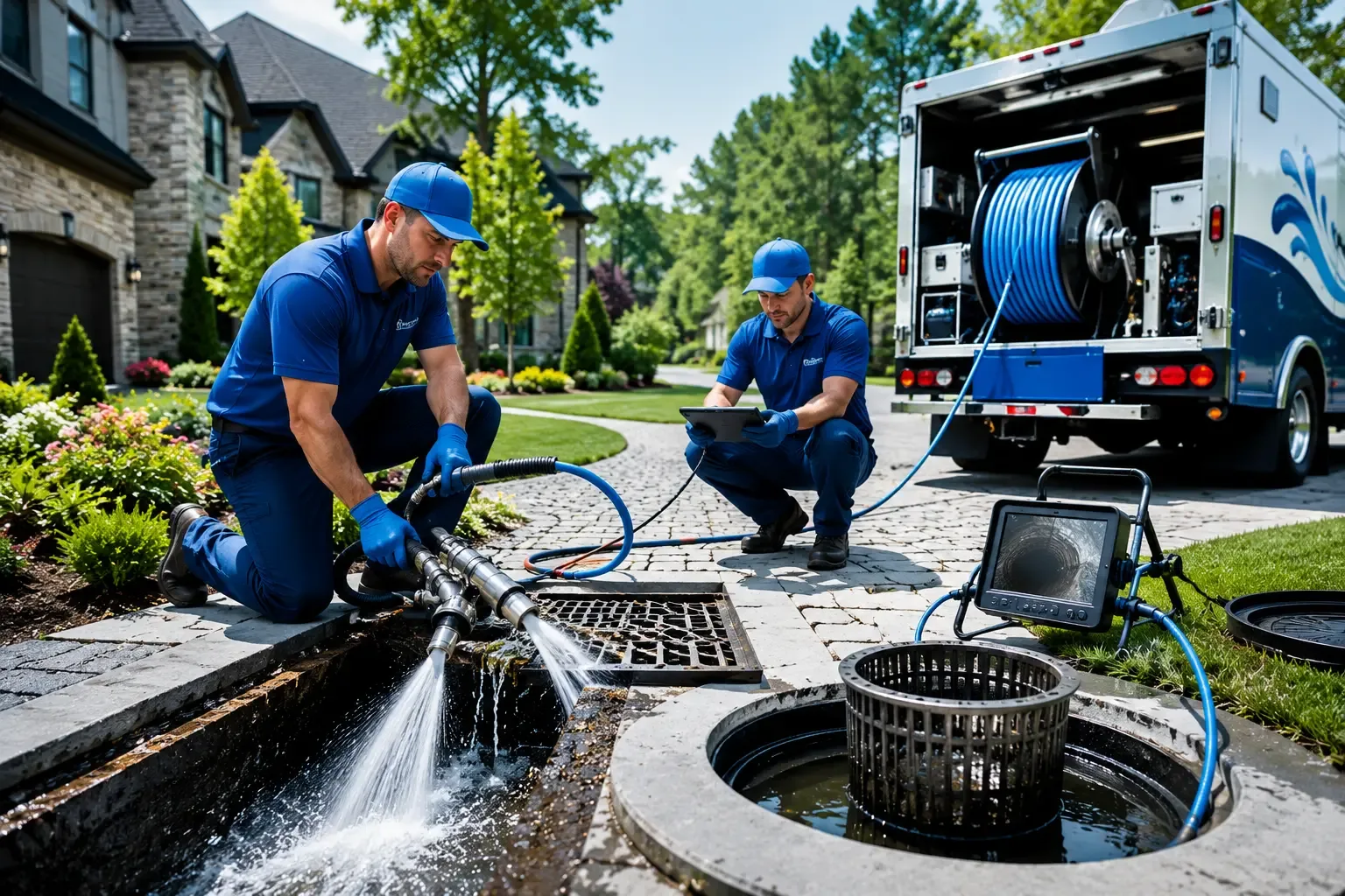 Local outdoor drain cleaning professionals in Lee, MA